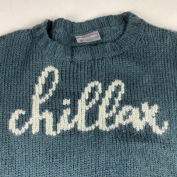 Wooden Ships ‘Chillax’ Sweater Women's Size XS / S Mohair Wool Blend - Picture 5 of 15